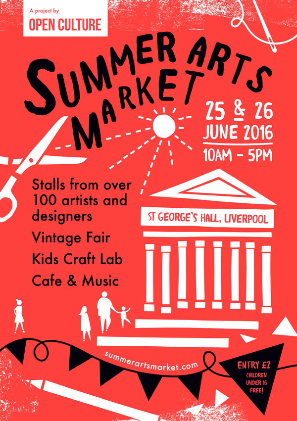 Summer Arts Market, Liverpool June 2016